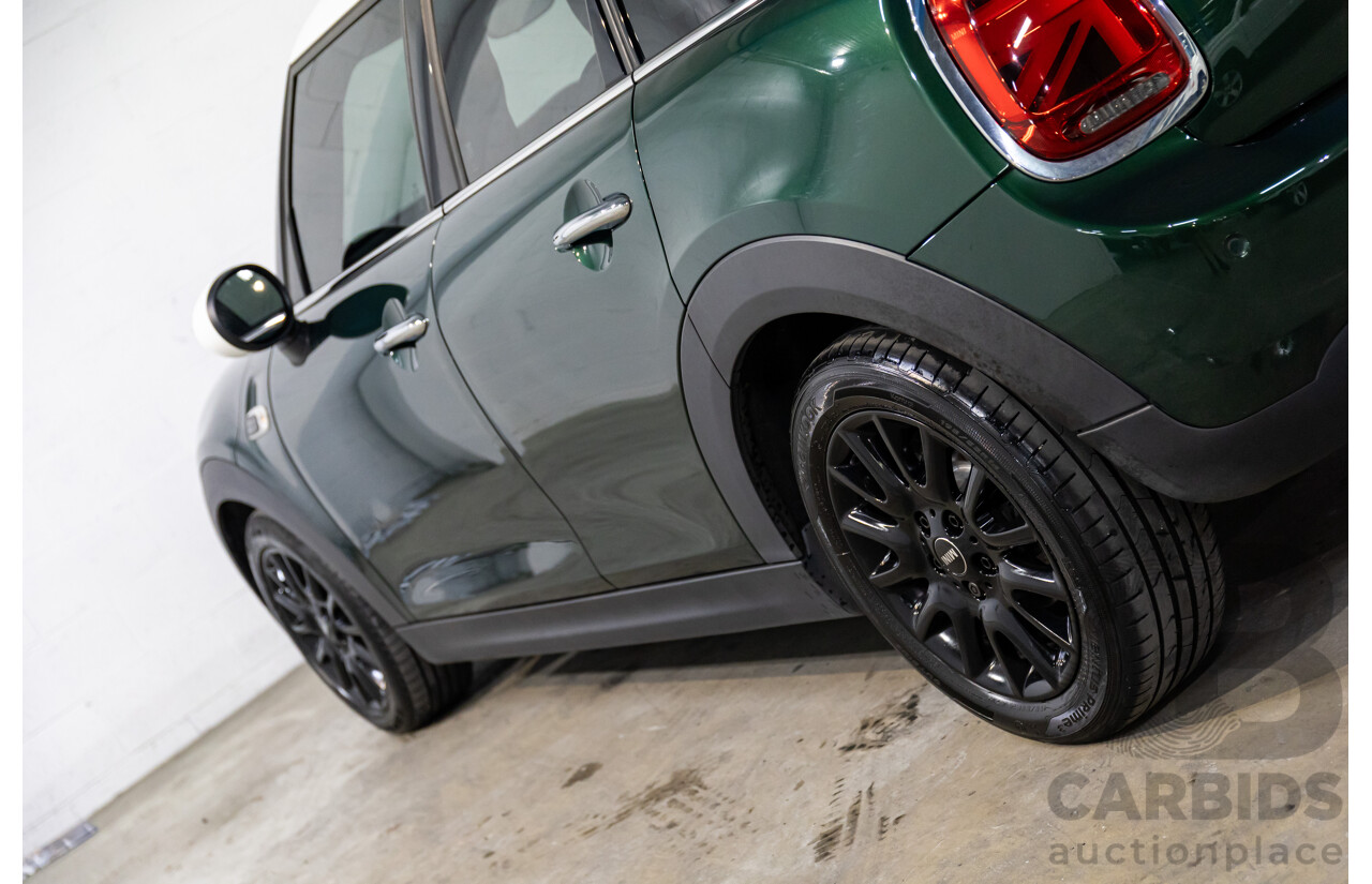 04/2019 Mini Cooper Hatch 5d (FWD) F55 Update 5d Hatchback British Racing Green Metallic Turbo 1.5L
