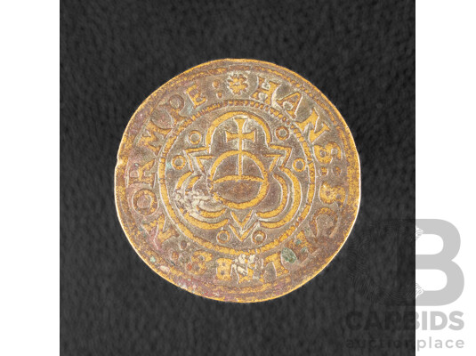 Nuremberg Jetton Token, Winged Lion of St Mark
