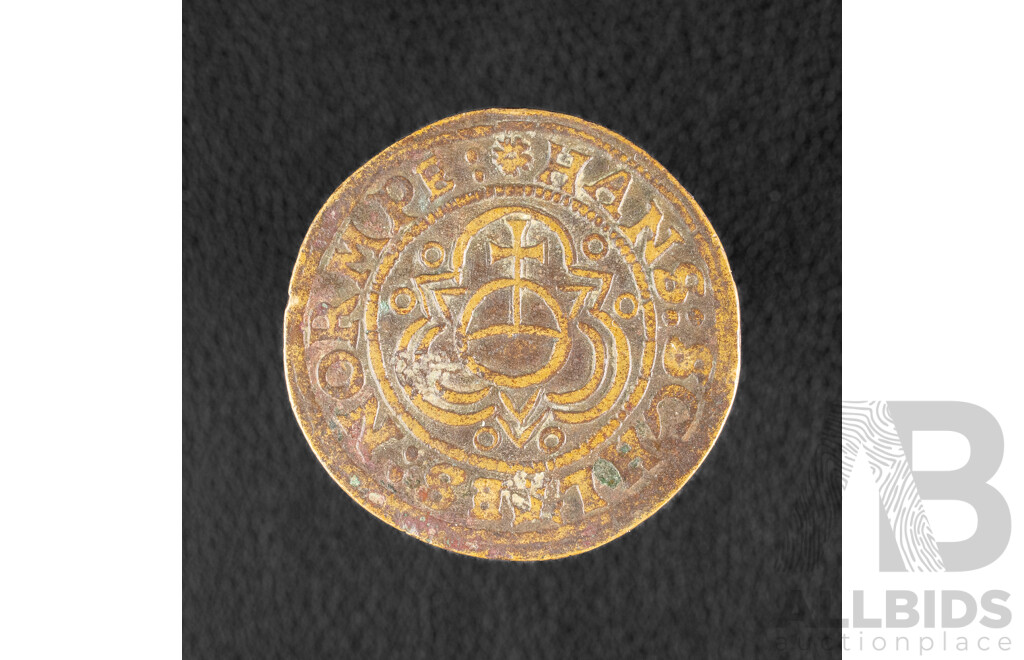 Nuremberg Jetton Token, Winged Lion of St Mark