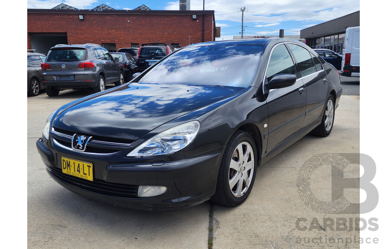 1/2005 Peugeot 607 4d Sedan Black 2.9L