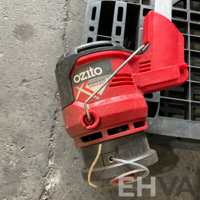 Victa Cut Push Mower & Assorted Ozito Power Tools