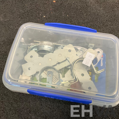 Mixed Lot - Mountview OD1006 Black 1x1.5M Conapy & Assorted House/Garage Cleaning Items and Repairs Parts