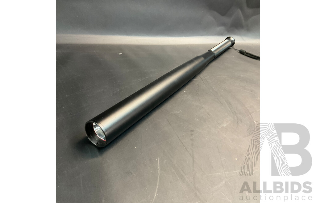 TWYSTZ200 Tough Flash Light X2 & 49cm Baseball Bat LED Flashlight & ANKO Folding Moon Chair