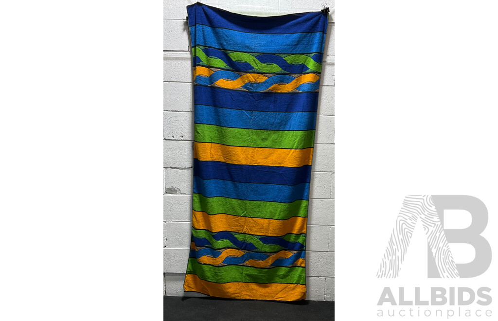 Vintage Australian Made Beach and Bath Towels - Lot of 3