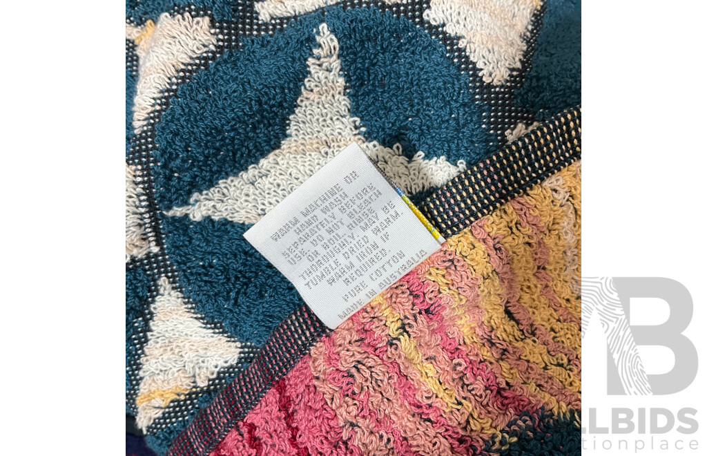 Vintage Australian Made Beach and Bath Towels - Lot of 3