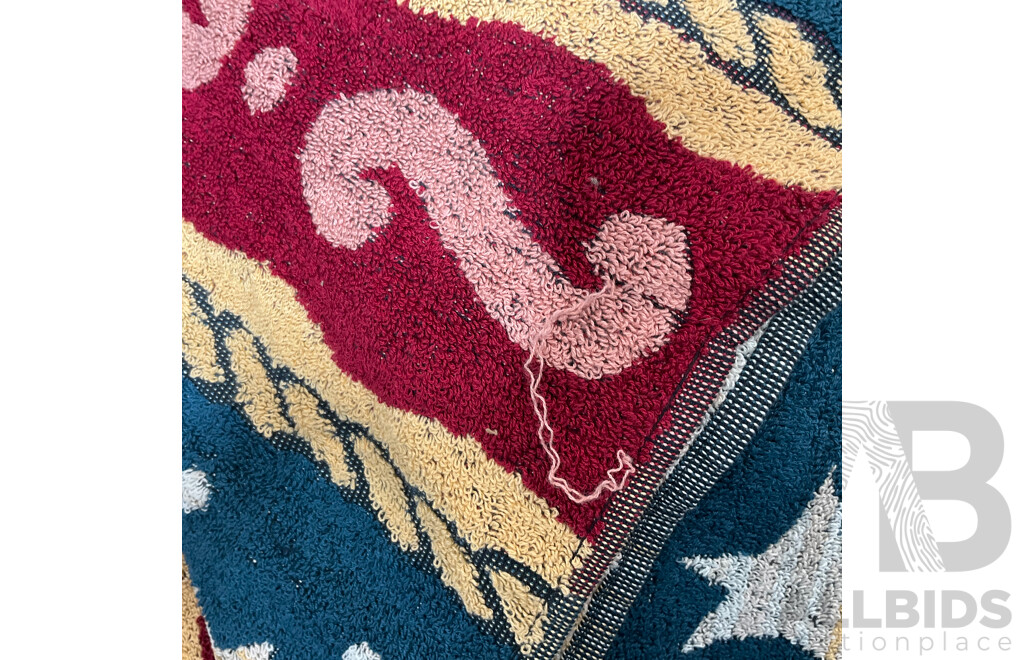 Vintage Australian Made Beach and Bath Towels - Lot of 3