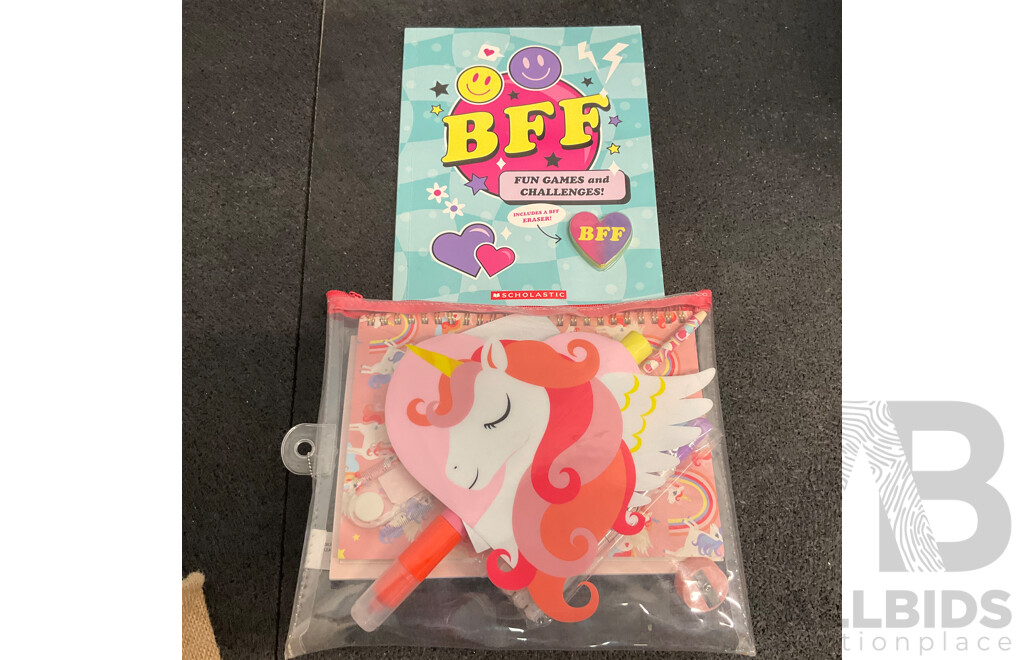 Mixed Lot - Wanderer Beach Cart & Assorted Decoration Items & Kids Craft, Books, Toys and Home Fragrance Potpourri and More