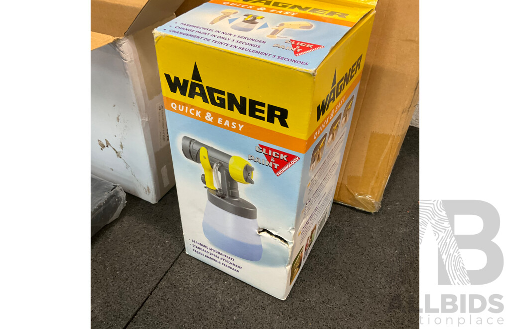 Mixed Lot - Mountview OD1006 Black 1x1.5M Conapy & Assorted House/Garage Cleaning Items and Repairs Parts