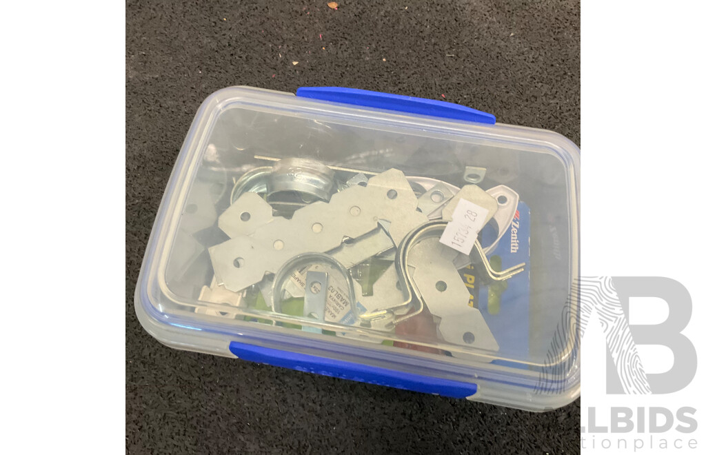 Mixed Lot - Mountview OD1006 Black 1x1.5M Conapy & Assorted House/Garage Cleaning Items and Repairs Parts