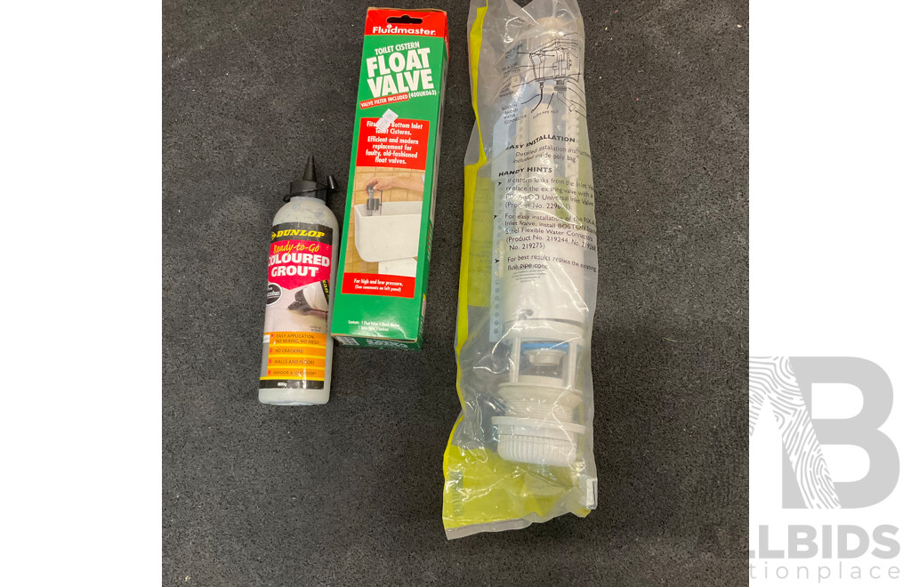 Mixed Lot - Mountview OD1006 Black 1x1.5M Conapy & Assorted House/Garage Cleaning Items and Repairs Parts