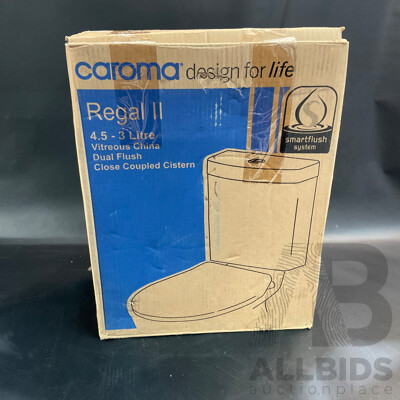 Caroma Regal II 3L Dual Flush Close Coupled Cistern 726200W