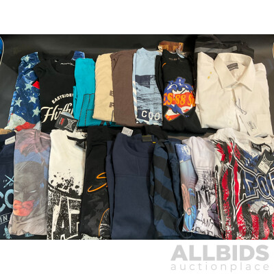 Assorted Men's Apparel Size XL/2XL