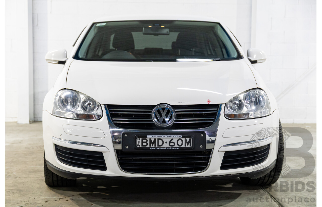 11/2009 Volkswagen Jetta 2.0 TDI 1KM MY08.5 4d Sedan Candy White Turbo Diesel 2.0L