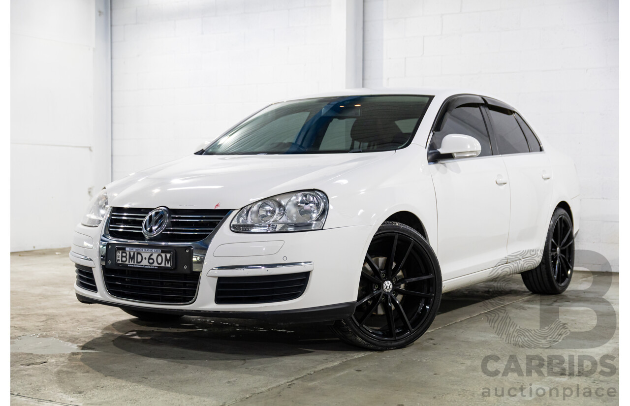 11/2009 Volkswagen Jetta 2.0 TDI 1KM MY08.5 4d Sedan Candy White Turbo Diesel 2.0L