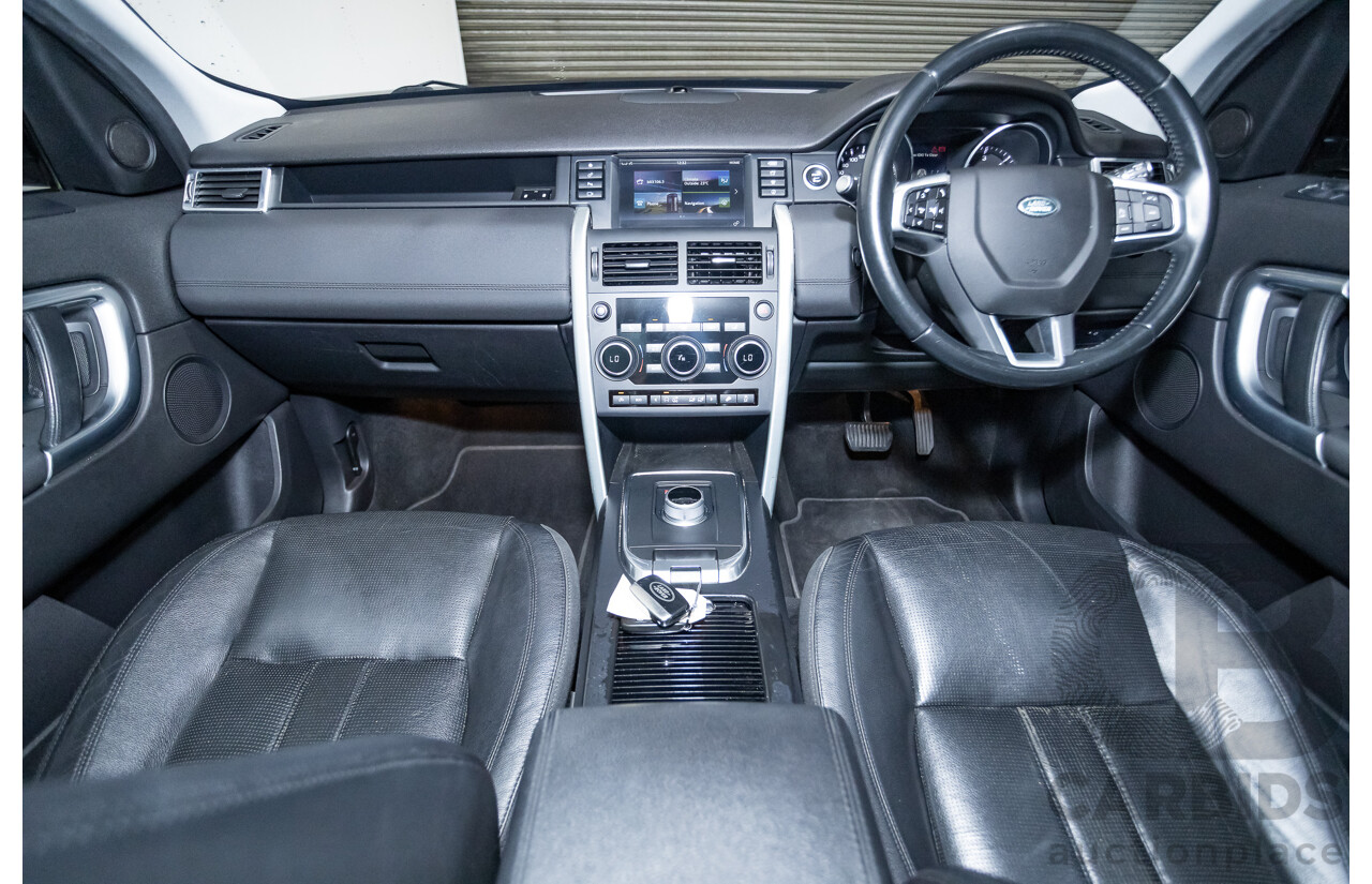12/2015 Land Rover Discovery Sport SD4 HSE (AWD) LC 4D Wagon Indus Silver Turbo Diesel 2.2L - 7 Seater