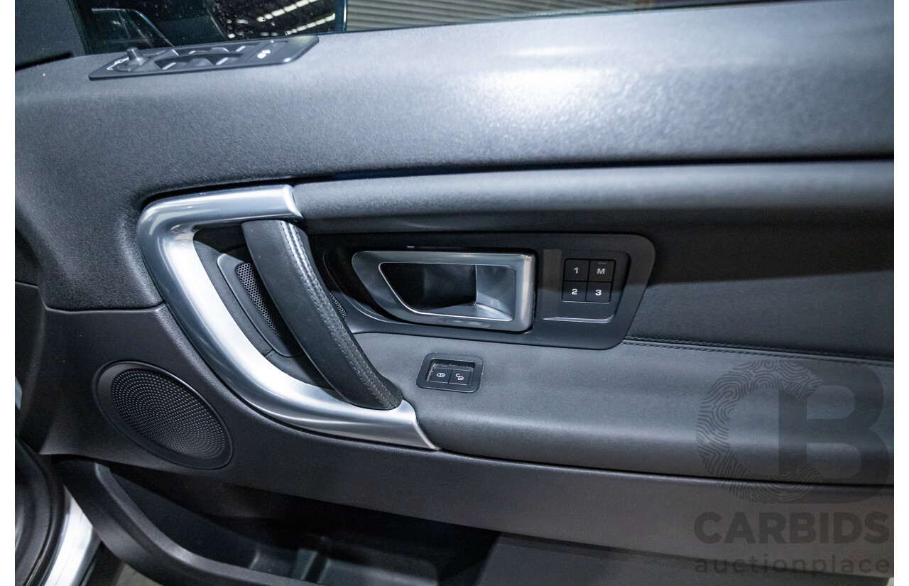 12/2015 Land Rover Discovery Sport SD4 HSE (AWD) LC 4D Wagon Indus Silver Turbo Diesel 2.2L - 7 Seater