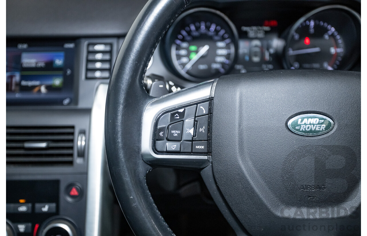 12/2015 Land Rover Discovery Sport SD4 HSE (AWD) LC 4D Wagon Indus Silver Turbo Diesel 2.2L - 7 Seater