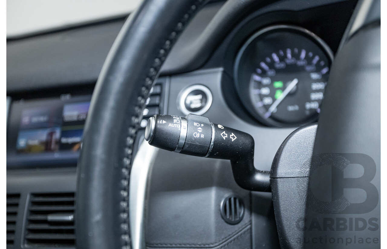 12/2015 Land Rover Discovery Sport SD4 HSE (AWD) LC 4D Wagon Indus Silver Turbo Diesel 2.2L - 7 Seater