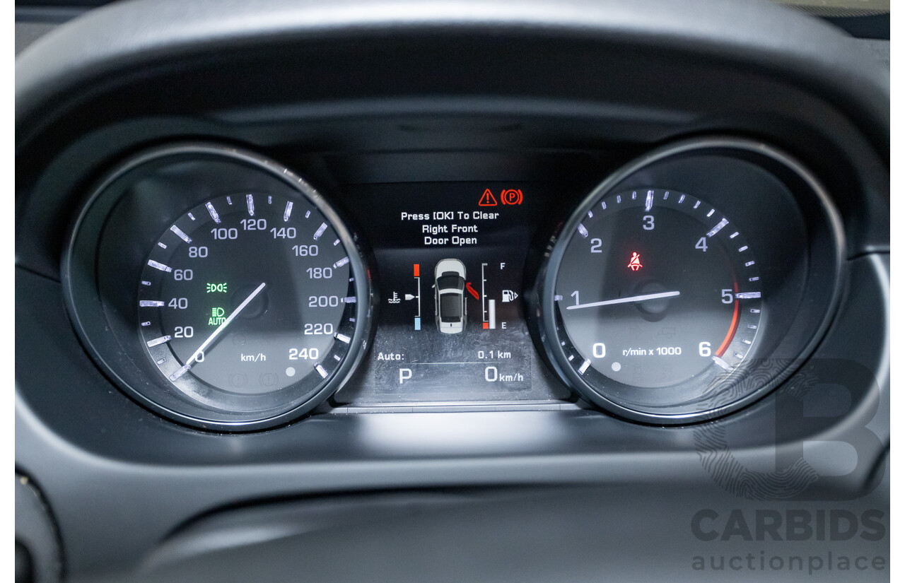 12/2015 Land Rover Discovery Sport SD4 HSE (AWD) LC 4D Wagon Indus Silver Turbo Diesel 2.2L - 7 Seater