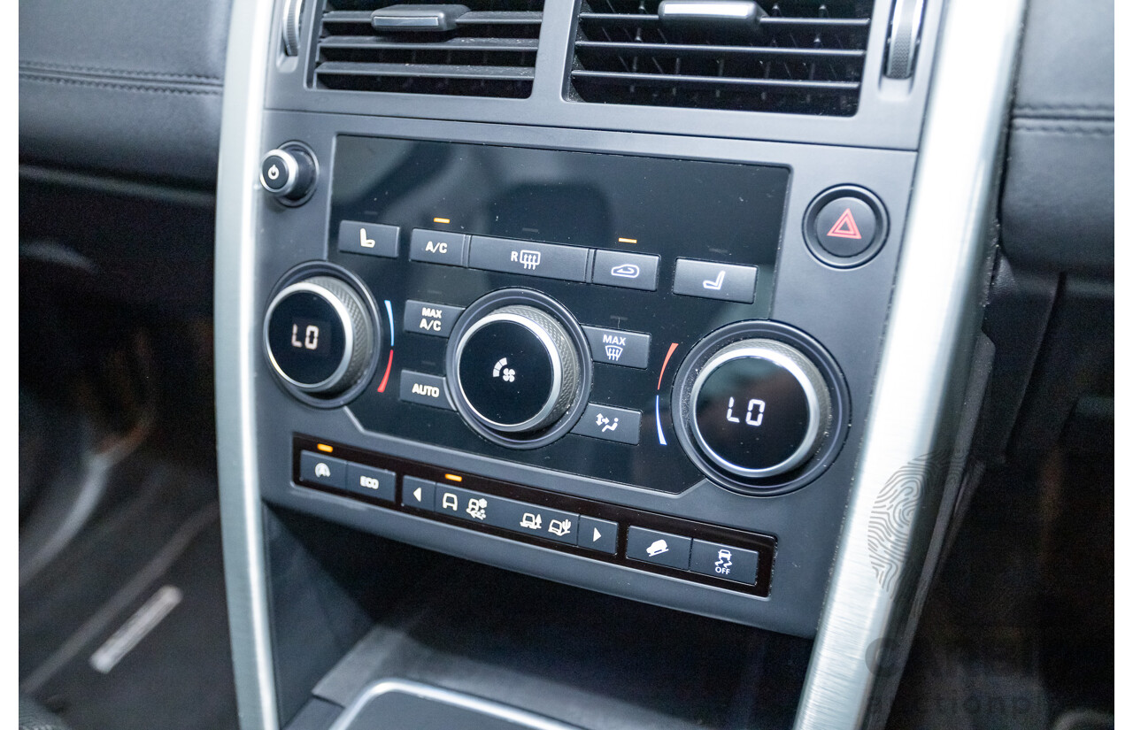 12/2015 Land Rover Discovery Sport SD4 HSE (AWD) LC 4D Wagon Indus Silver Turbo Diesel 2.2L - 7 Seater