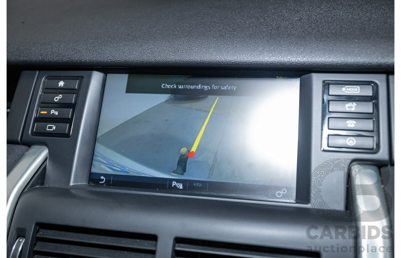 12/2015 Land Rover Discovery Sport SD4 HSE (AWD) LC 4D Wagon Indus Silver Turbo Diesel 2.2L - 7 Seater