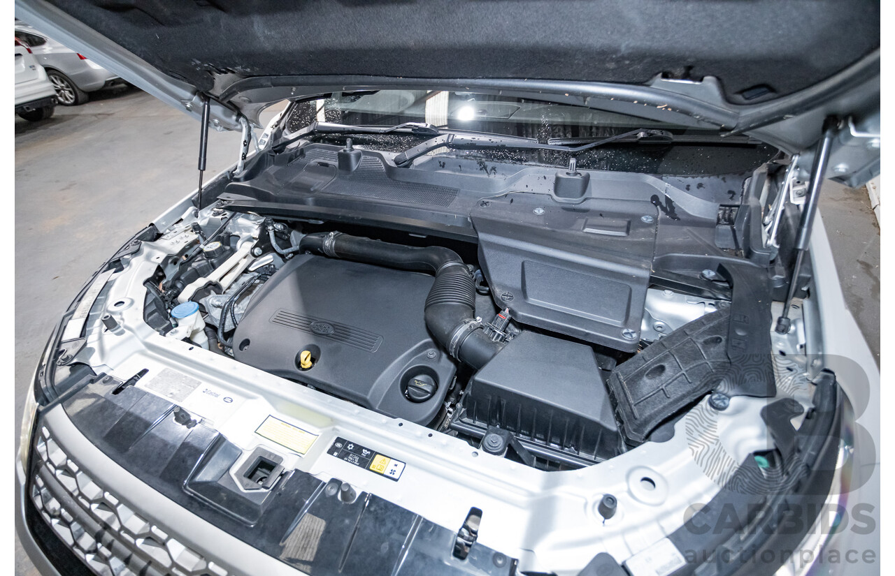 12/2015 Land Rover Discovery Sport SD4 HSE (AWD) LC 4D Wagon Indus Silver Turbo Diesel 2.2L - 7 Seater