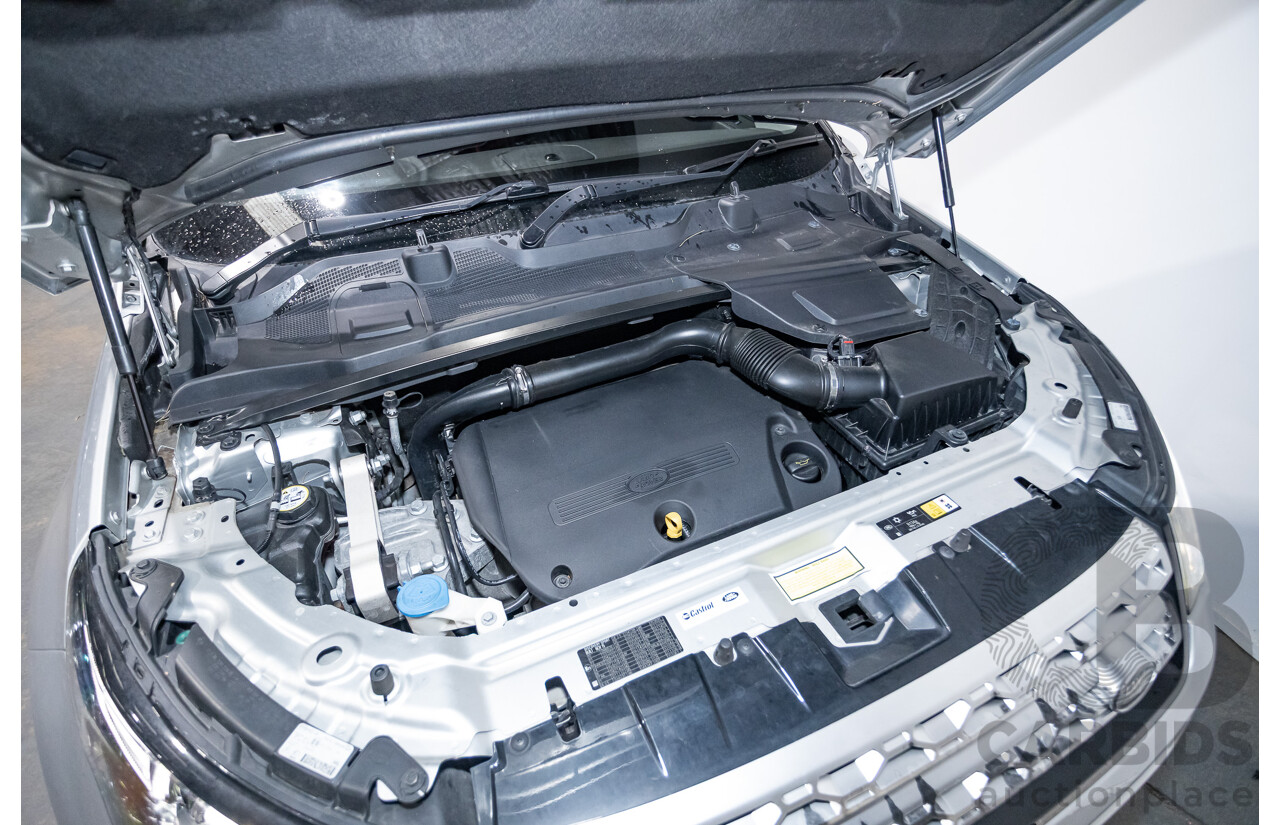 12/2015 Land Rover Discovery Sport SD4 HSE (AWD) LC 4D Wagon Indus Silver Turbo Diesel 2.2L - 7 Seater