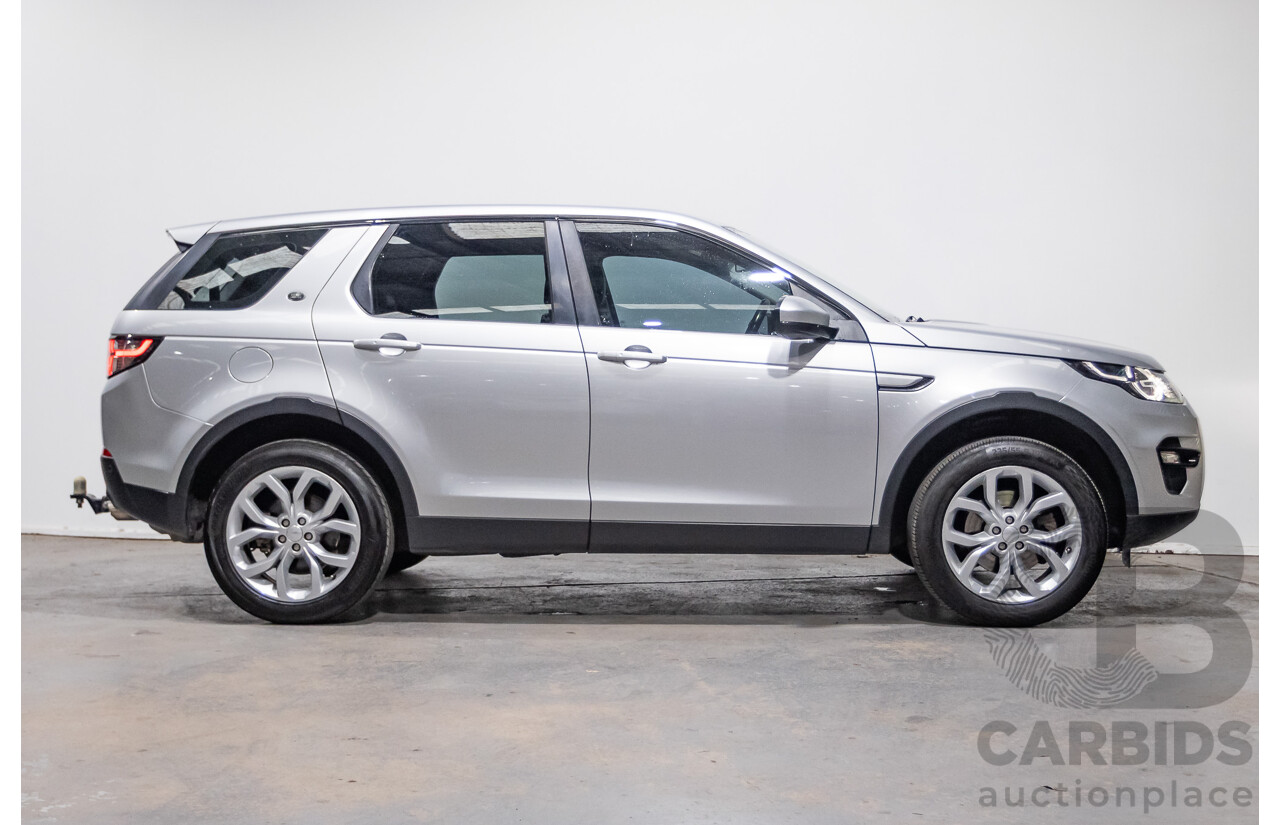 12/2015 Land Rover Discovery Sport SD4 HSE (AWD) LC 4D Wagon Indus Silver Turbo Diesel 2.2L - 7 Seater