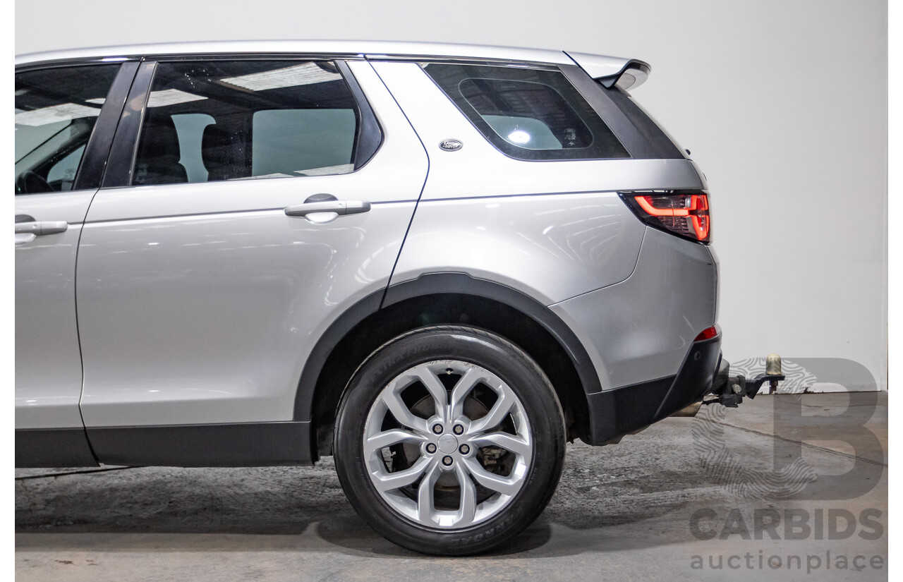 12/2015 Land Rover Discovery Sport SD4 HSE (AWD) LC 4D Wagon Indus Silver Turbo Diesel 2.2L - 7 Seater