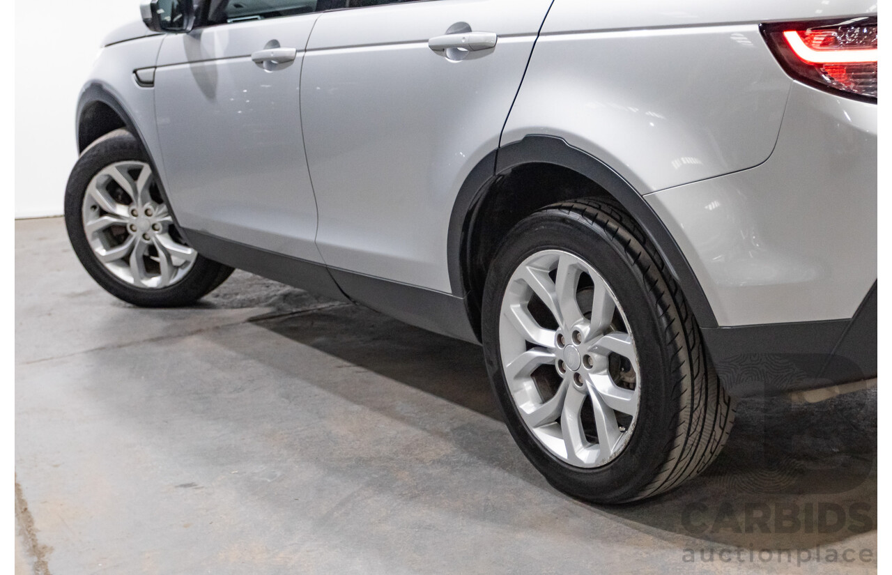 12/2015 Land Rover Discovery Sport SD4 HSE (AWD) LC 4D Wagon Indus Silver Turbo Diesel 2.2L - 7 Seater