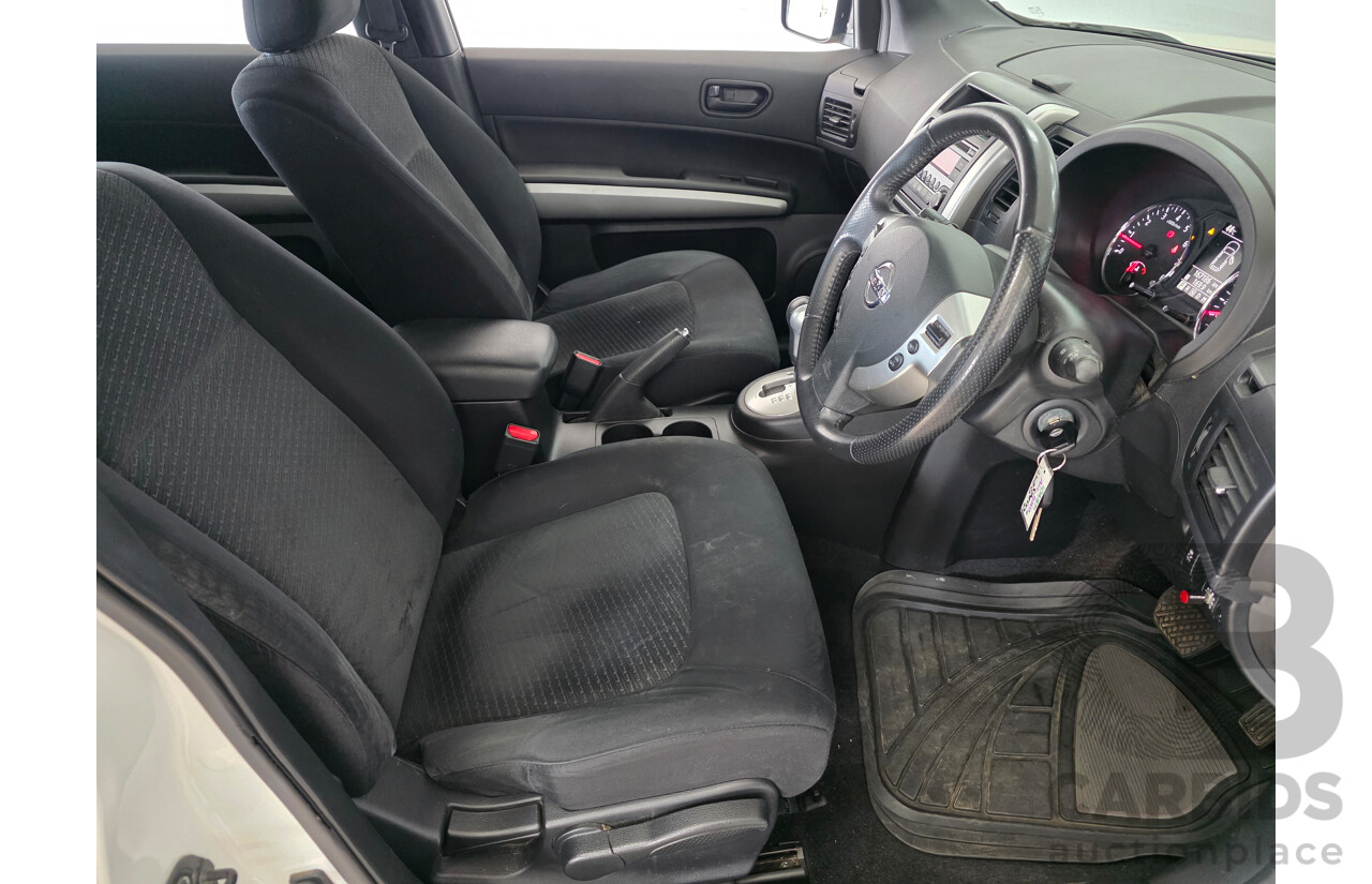 9/2013 Nissan X-Trail ST (4x4) T31 SERIES 5 4d Wagon White 2.5L