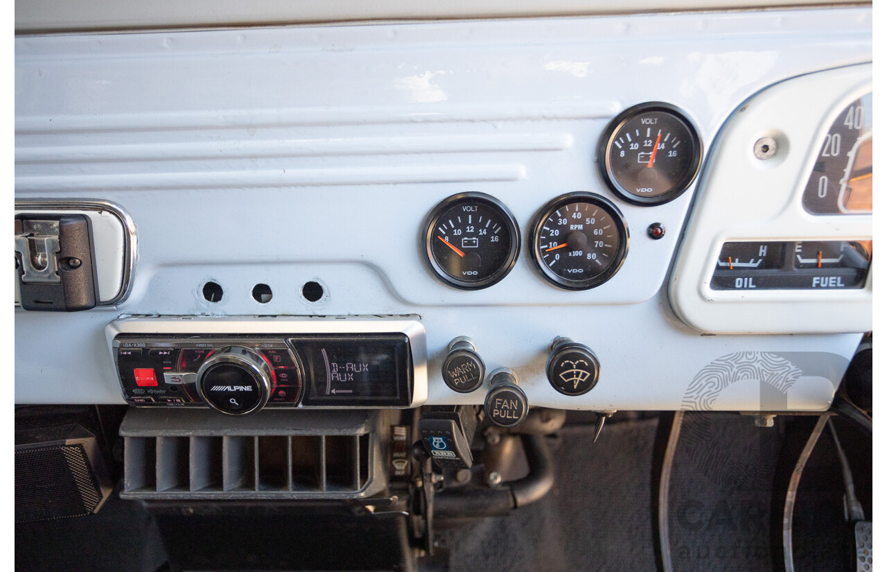 01/1981 Toyota Landcruiser 60 Series w 40 Series Cab (4x4) 2d Utility 302 EFI V8 5.0L - Heavily Modified & Engineered