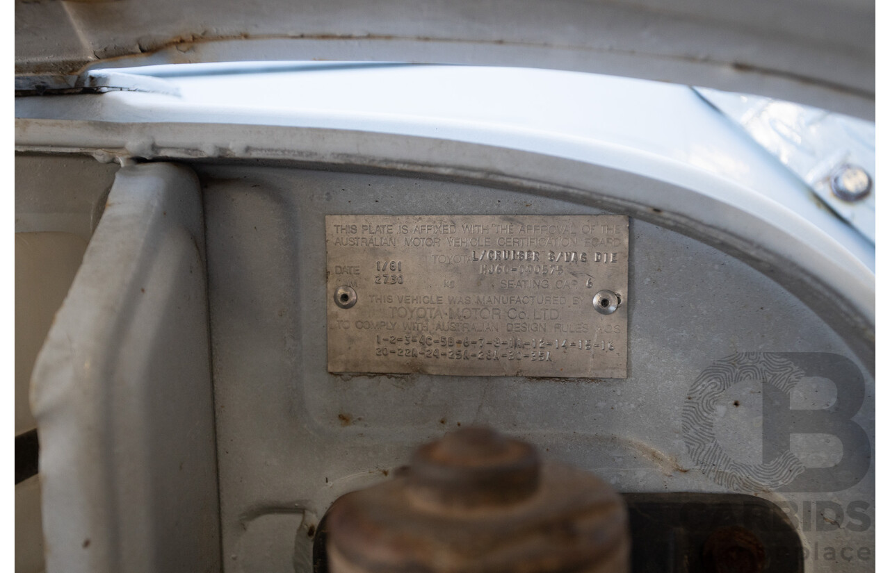 01/1981 Toyota Landcruiser 60 Series w 40 Series Cab (4x4) 2d Utility 302 EFI V8 5.0L - Heavily Modified & Engineered