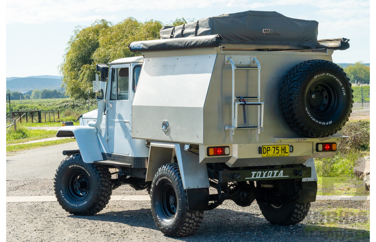 1/1981 Toyota Landcruiser 60 Series w 40 Series Cab (4x4) 2d Utility Light Blue 302 EFI V8 5.0L - Heavily Modified & Engineered
