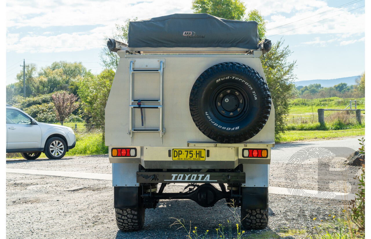 1/1981 Toyota Landcruiser 60 Series w 40 Series Cab (4x4) 2d Utility Light Blue 302 EFI V8 5.0L - Heavily Modified & Engineered