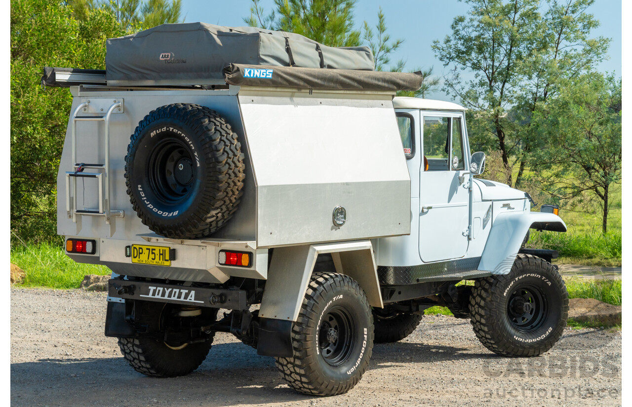 1/1981 Toyota Landcruiser 60 Series w 40 Series Cab (4x4) 2d Utility Light Blue 302 EFI V8 5.0L - Heavily Modified & Engineered