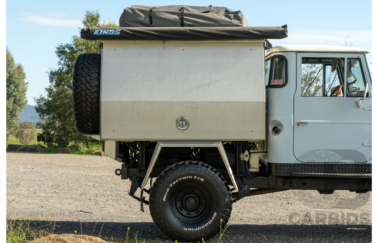 1/1981 Toyota Landcruiser 60 Series w 40 Series Cab (4x4) 2d Utility Light Blue 302 EFI V8 5.0L - Heavily Modified & Engineered