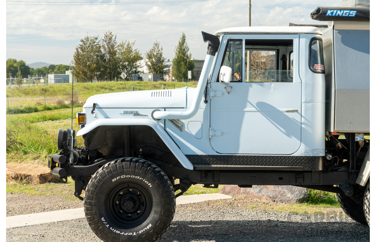 1/1981 Toyota Landcruiser 60 Series w 40 Series Cab (4x4) 2d Utility Light Blue 302 EFI V8 5.0L - Heavily Modified & Engineered