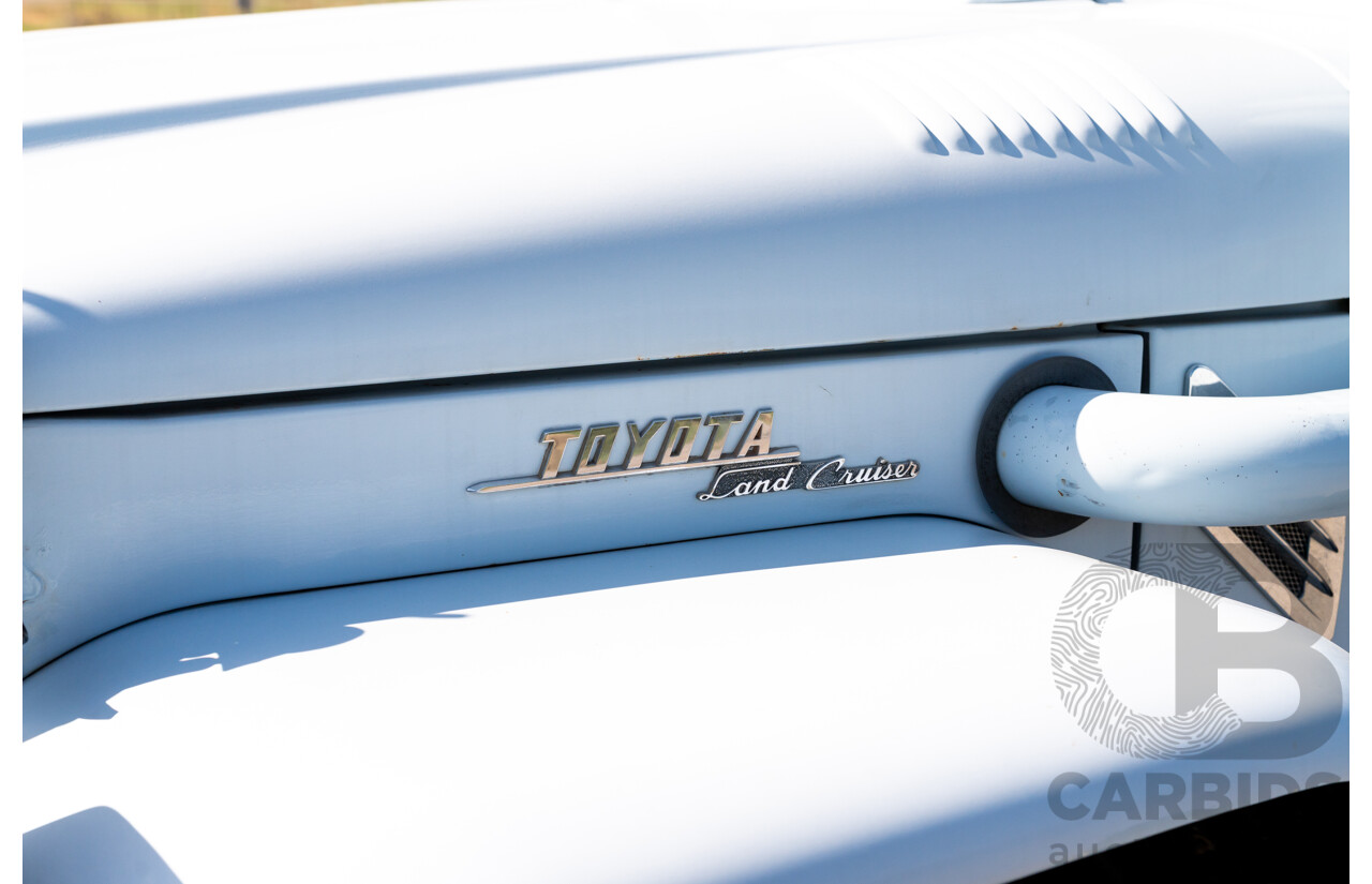 1/1981 Toyota Landcruiser 60 Series w 40 Series Cab (4x4) 2d Utility Light Blue 302 EFI V8 5.0L - Heavily Modified & Engineered