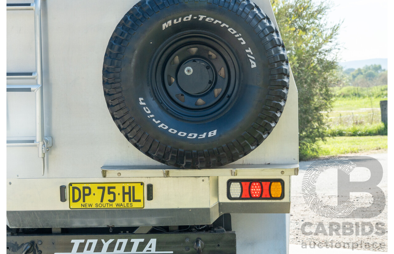 1/1981 Toyota Landcruiser 60 Series w 40 Series Cab (4x4) 2d Utility Light Blue 302 EFI V8 5.0L - Heavily Modified & Engineered