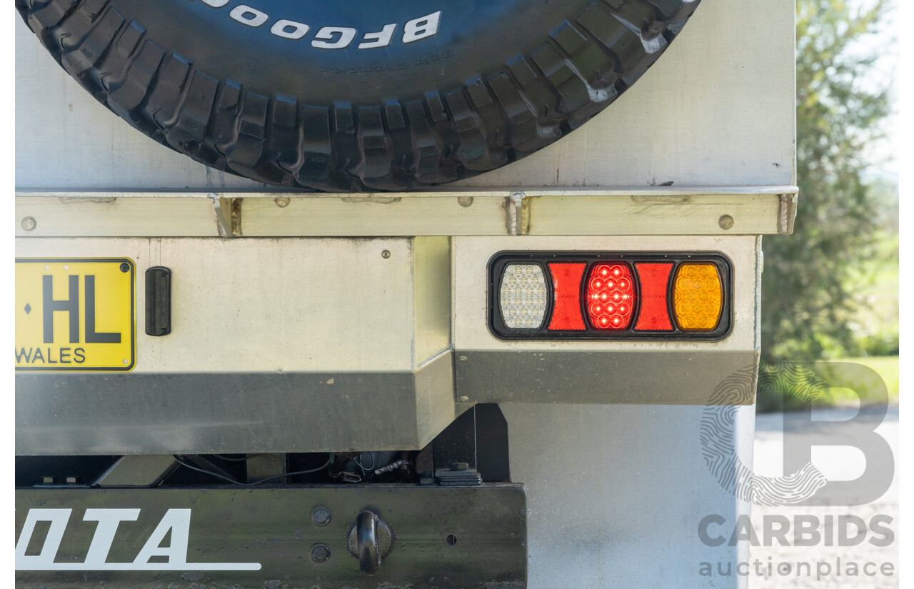 1/1981 Toyota Landcruiser 60 Series w 40 Series Cab (4x4) 2d Utility Light Blue 302 EFI V8 5.0L - Heavily Modified & Engineered
