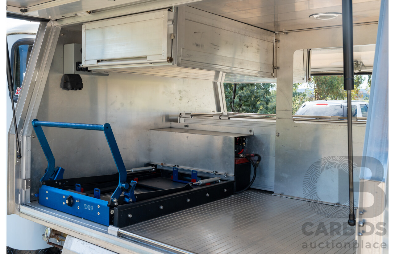 1/1981 Toyota Landcruiser 60 Series w 40 Series Cab (4x4) 2d Utility Light Blue 302 EFI V8 5.0L - Heavily Modified & Engineered