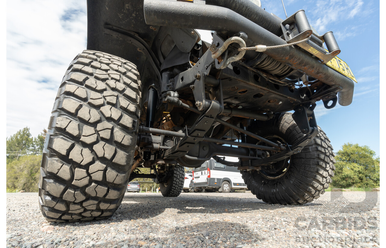 1/1981 Toyota Landcruiser 60 Series w 40 Series Cab (4x4) 2d Utility Light Blue 302 EFI V8 5.0L - Heavily Modified & Engineered