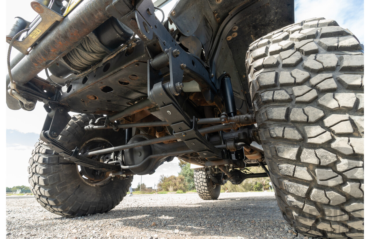 1/1981 Toyota Landcruiser 60 Series w 40 Series Cab (4x4) 2d Utility Light Blue 302 EFI V8 5.0L - Heavily Modified & Engineered