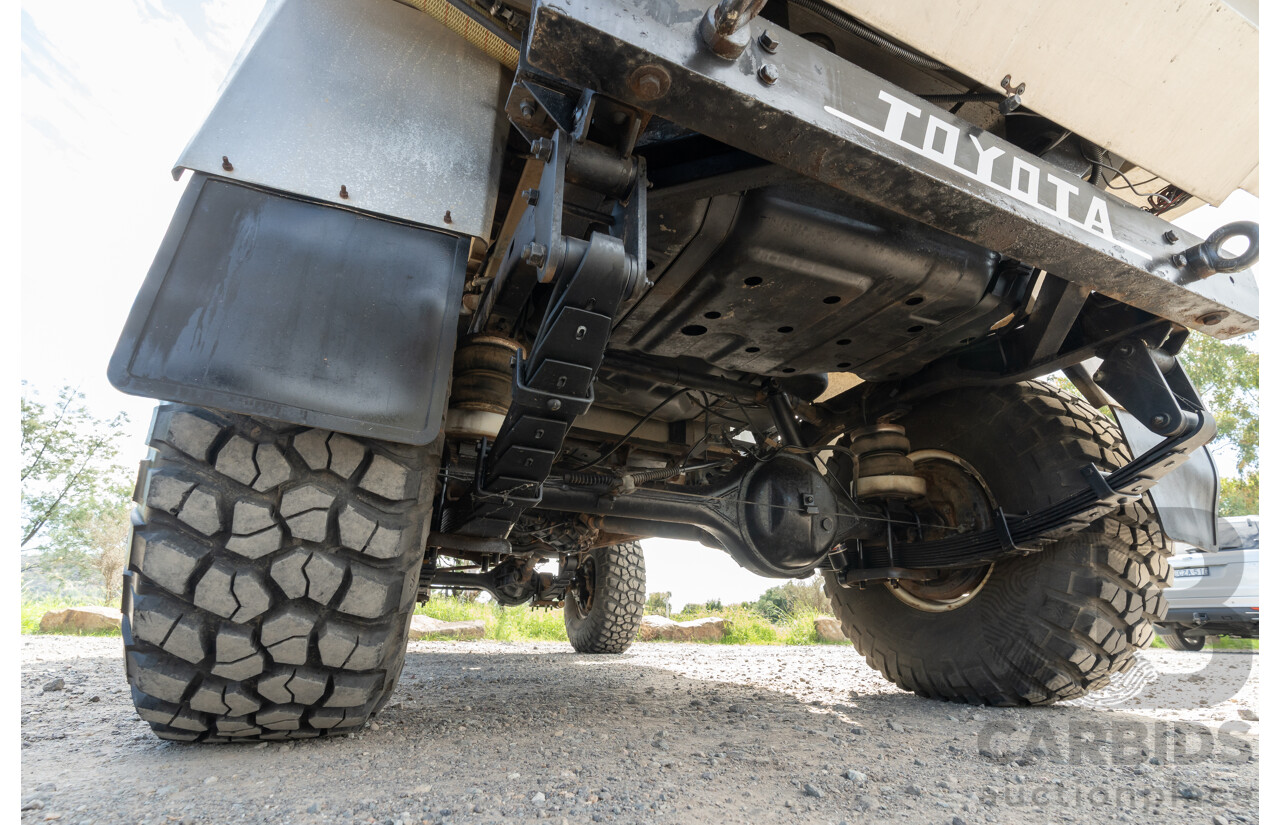 1/1981 Toyota Landcruiser 60 Series w 40 Series Cab (4x4) 2d Utility Light Blue 302 EFI V8 5.0L - Heavily Modified & Engineered