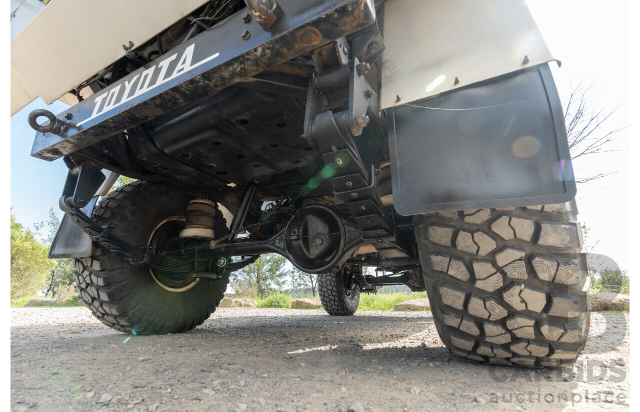 1/1981 Toyota Landcruiser 60 Series w 40 Series Cab (4x4) 2d Utility Light Blue 302 EFI V8 5.0L - Heavily Modified & Engineered