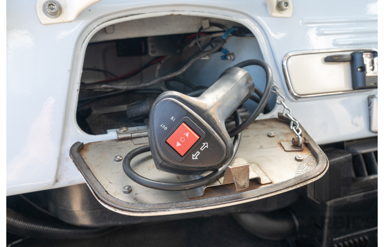 1/1981 Toyota Landcruiser 60 Series w 40 Series Cab (4x4) 2d Utility Light Blue 302 EFI V8 5.0L - Heavily Modified & Engineered