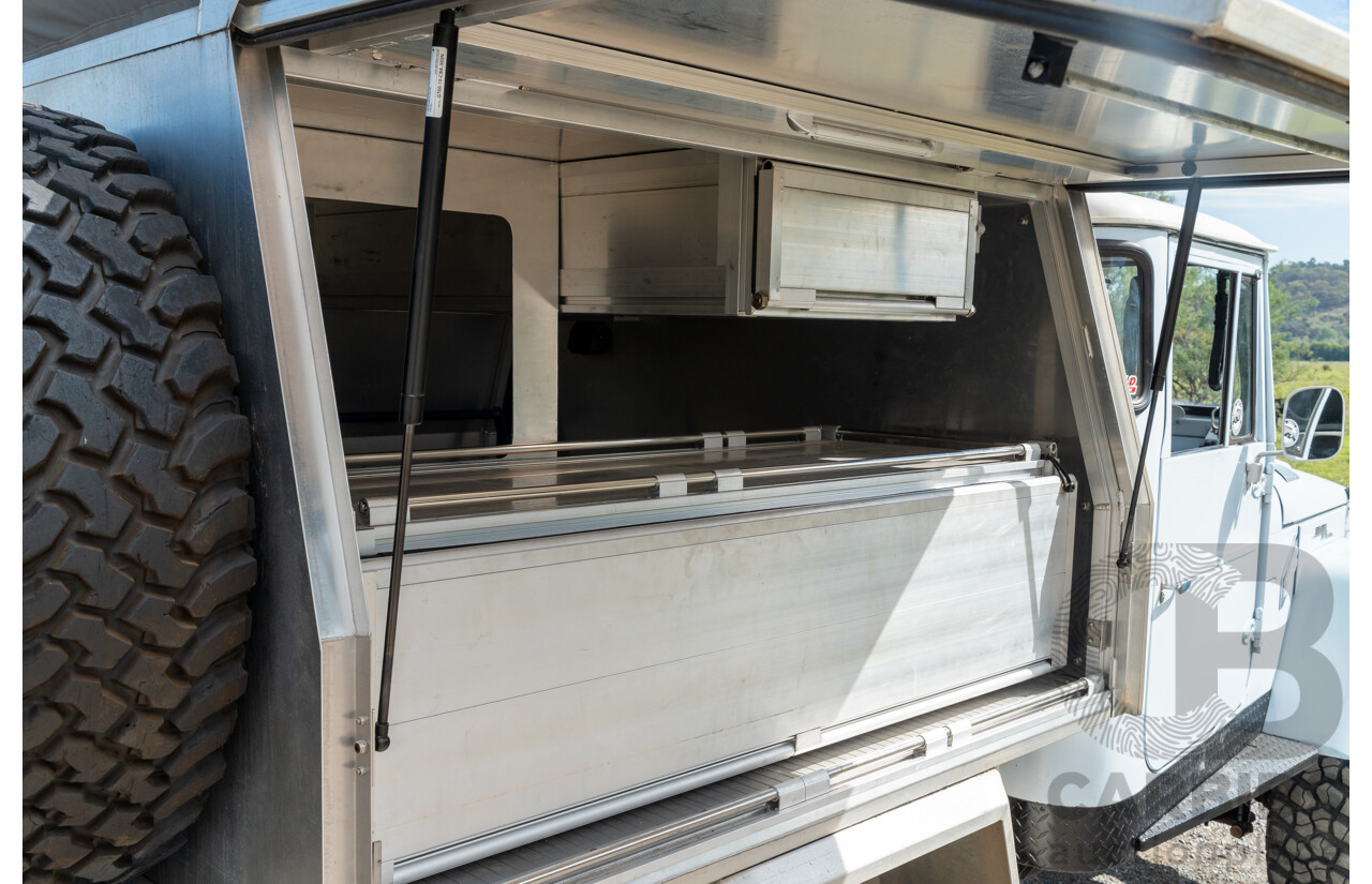 1/1981 Toyota Landcruiser 60 Series w 40 Series Cab (4x4) 2d Utility Light Blue 302 EFI V8 5.0L - Heavily Modified & Engineered