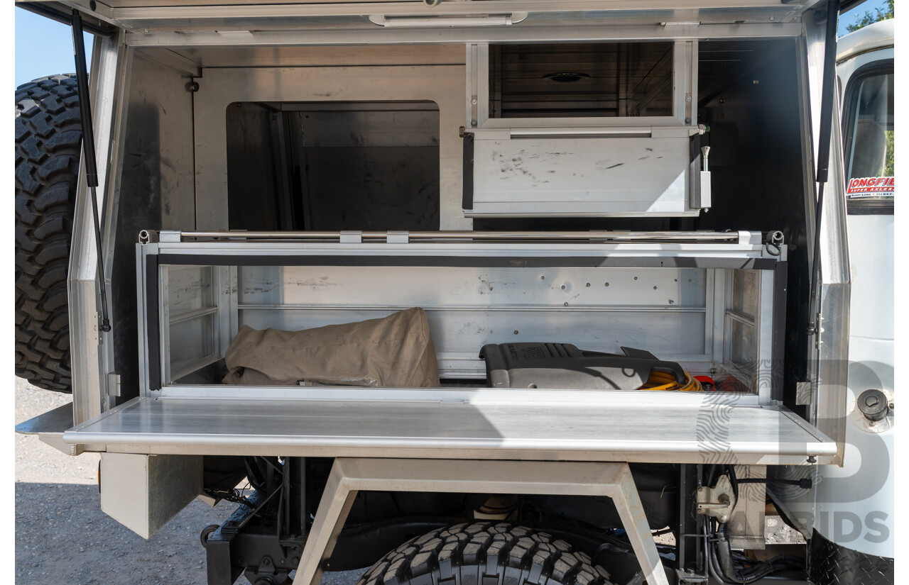 1/1981 Toyota Landcruiser 60 Series w 40 Series Cab (4x4) 2d Utility Light Blue 302 EFI V8 5.0L - Heavily Modified & Engineered