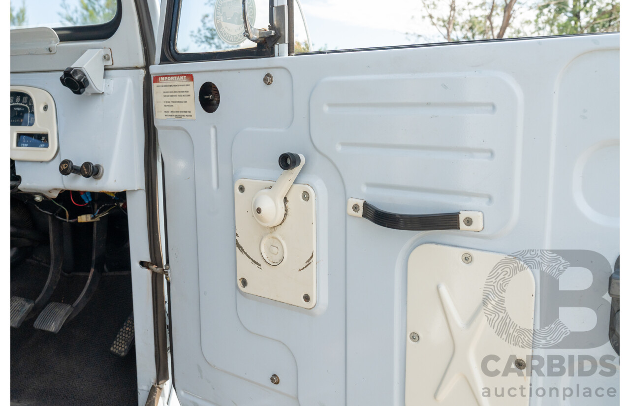 1/1981 Toyota Landcruiser 60 Series w 40 Series Cab (4x4) 2d Utility Light Blue 302 EFI V8 5.0L - Heavily Modified & Engineered